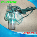 Masque jetable d&#39;oxygène de nébuliseur de PVC avec le volume 6cc de nébuliseur